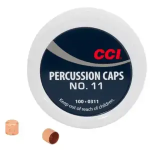 11 percussion caps
