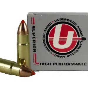 Underwood Ammunition 458 SOCOM 300 Grain Nosler Ballistic Tip Spitzer Box of 20 picture