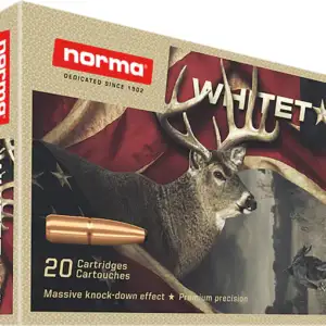 Norma Whitetail Ammunition 7mm-08 Remington 150 Grain Jacketed Soft Point Box of 20 picture