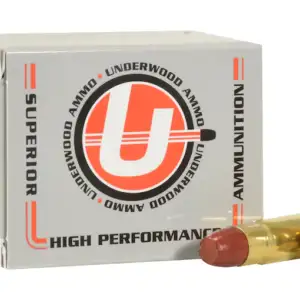 This is Underwood Ammunition 458 SOCOM 500 Grain Hard Cast Lead Flat Nose Gas Check Subsonic Box of 20 picture