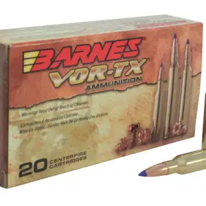 Barnes VOR-TX Ammunition 7mm-08 Remington 120 Grain TTSX Polymer Tipped Spitzer Boat Tail Lead-Free Box of 20 picture
