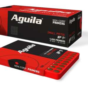 Aguila Small Pistol Primers #1-1/2 Box of 1000