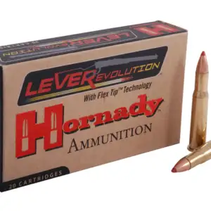 Hornady LEVERevolution Ammunition 30-30 Winchester 160 Grain FTX Box of 20