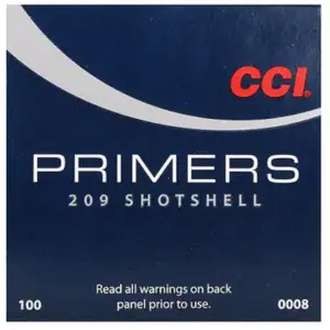 CCI Primers #209 Shotshell Box of 1000 (10 Trays of 100) picture